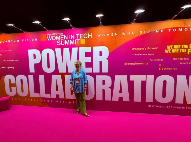 Paulina at the Perspektywy Women in Tech Summit